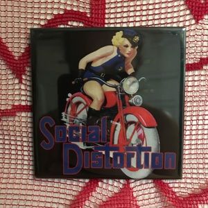 Rock Band Biker Girl Magnet